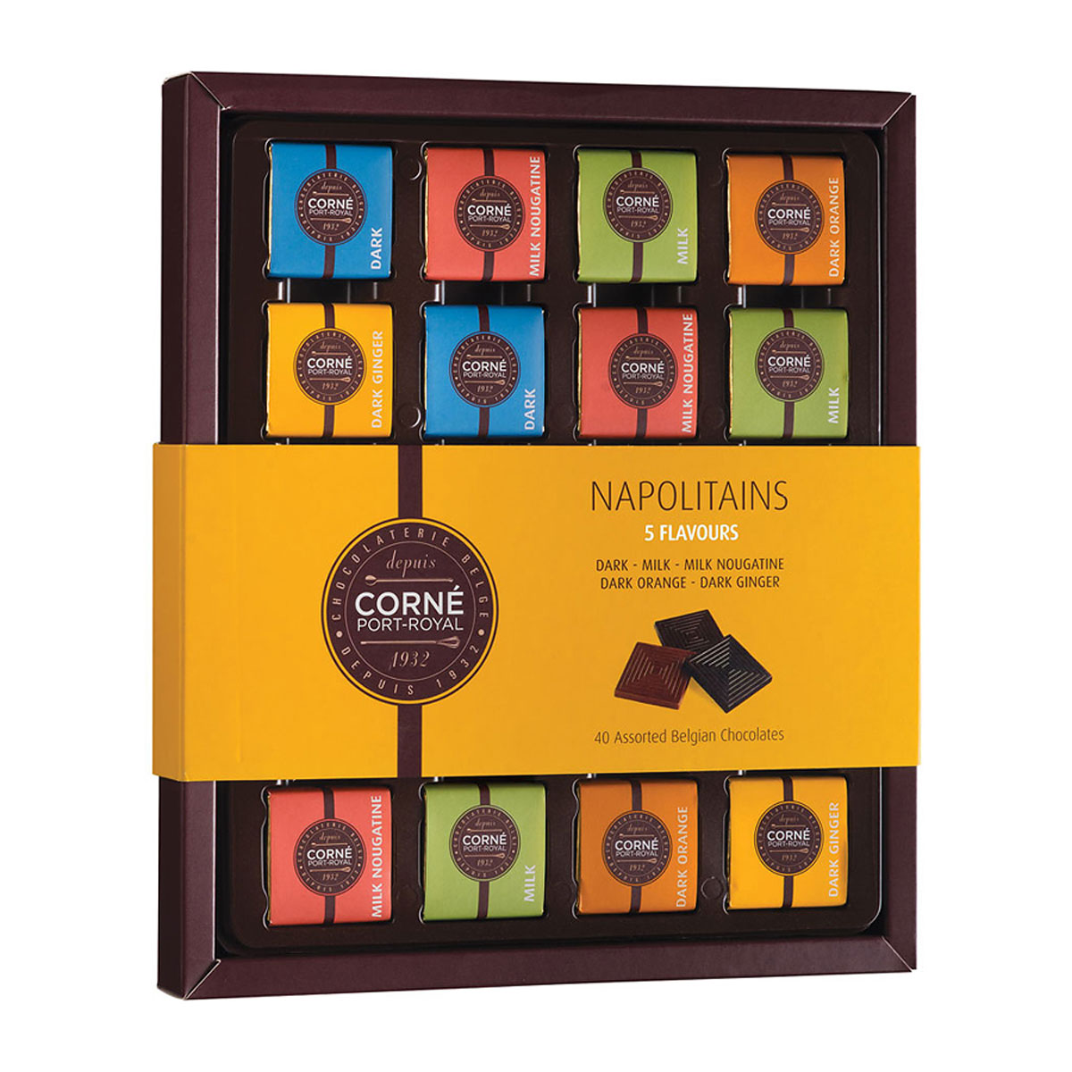 Boîte Napolitains Corné Port Royal 180 g