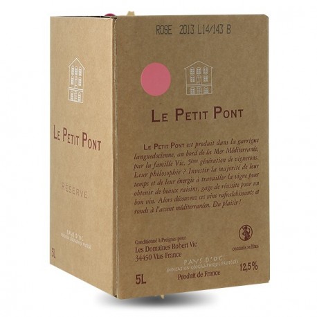 Cubi Petit Pont Rosé 5 litres