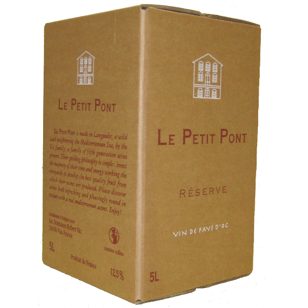 Cubi Petit Pont Rouge 5 litres